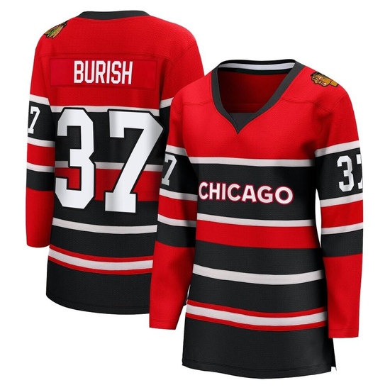 Fanatics Branded Adam Burish Chicago Blackhawks Women's Breakaway Special Edition 2.0 Jersey - Red