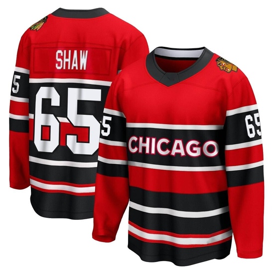 Fanatics Branded Andrew Shaw Chicago Blackhawks Breakaway Special Edition 2.0 Jersey - Red