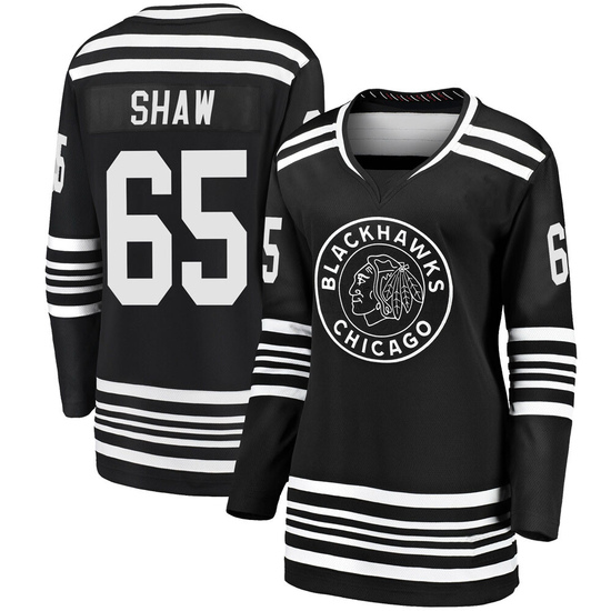 Fanatics Branded Andrew Shaw Chicago Blackhawks Women's Premier Breakaway Alternate 2019/20 Jersey - Black