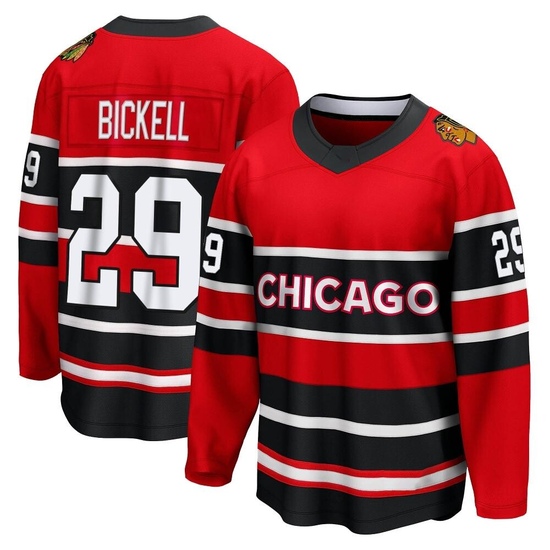 Fanatics Branded Bryan Bickell Chicago Blackhawks Breakaway Special Edition 2.0 Jersey - Red
