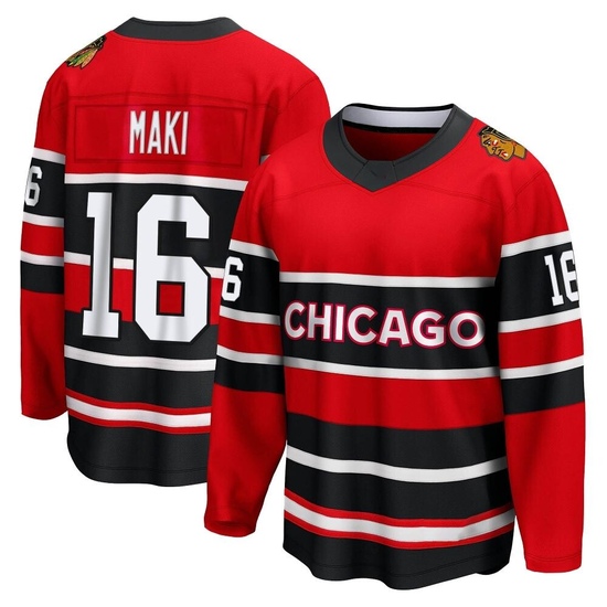 Fanatics Branded Chico Maki Chicago Blackhawks Breakaway Special Edition 2.0 Jersey - Red