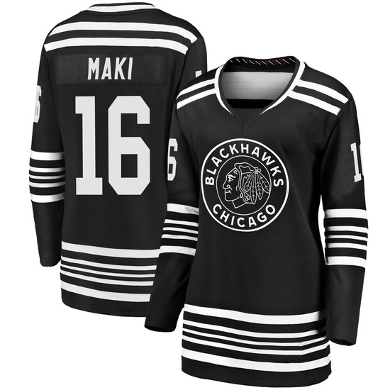 Fanatics Branded Chico Maki Chicago Blackhawks Women's Premier Breakaway Alternate 2019/20 Jersey - Black