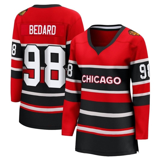 Fanatics Branded Connor Bedard Chicago Blackhawks Women's Breakaway Special Edition 2.0 Jersey - Red