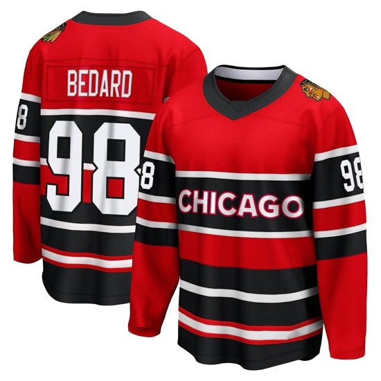 Fanatics Branded Connor Bedard Chicago Blackhawks Youth Breakaway Special Edition 2.0 Jersey - Red