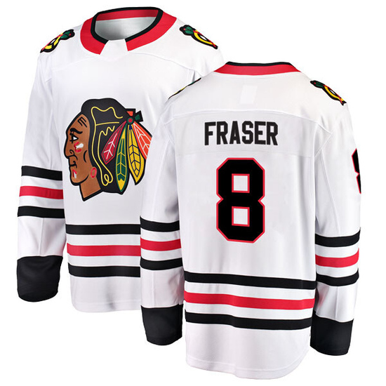 Fanatics Branded Curt Fraser Chicago Blackhawks Breakaway Away Jersey - White