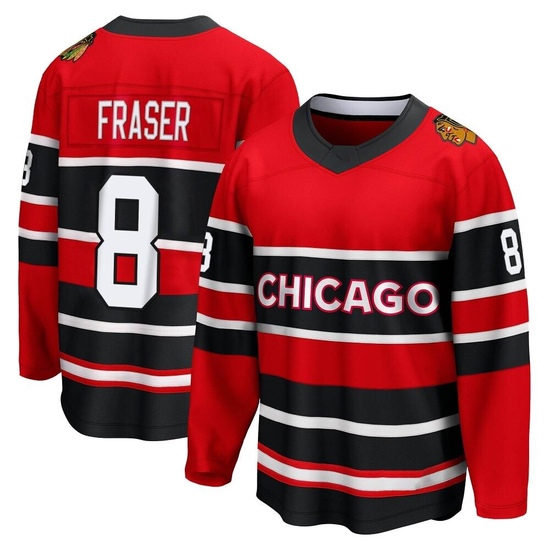 Fanatics Branded Curt Fraser Chicago Blackhawks Youth Breakaway Special Edition 2.0 Jersey - Red