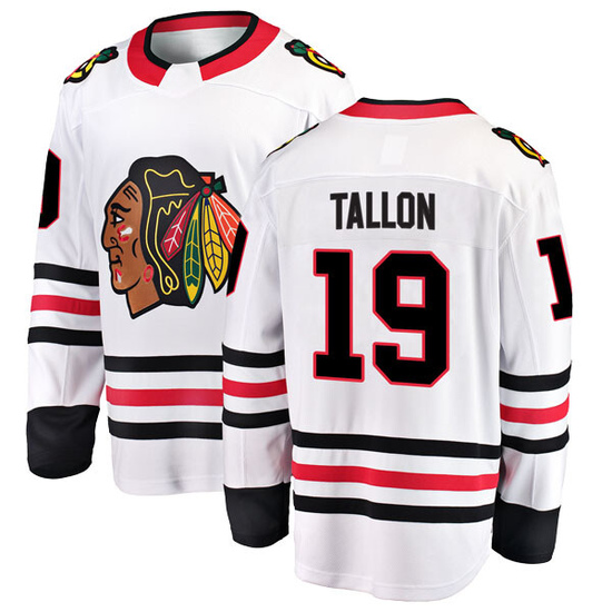 Fanatics Branded Dale Tallon Chicago Blackhawks Breakaway Away Jersey - White