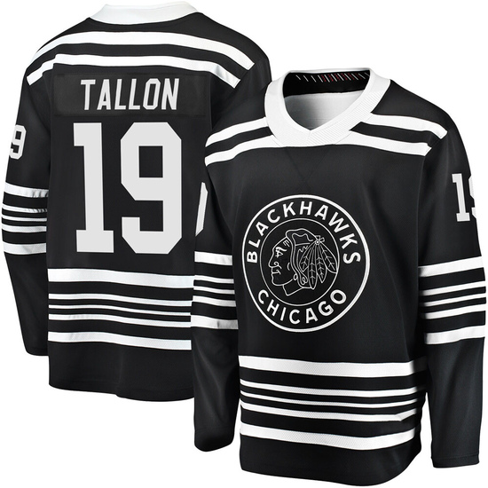 Fanatics Branded Dale Tallon Chicago Blackhawks Premier Breakaway Alternate 2019/20 Jersey - Black