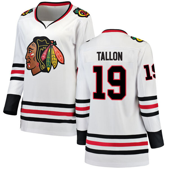 Fanatics Branded Dale Tallon Chicago Blackhawks Women's Breakaway Away Jersey - White