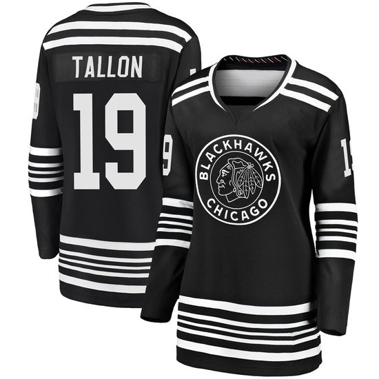 Fanatics Branded Dale Tallon Chicago Blackhawks Women's Premier Breakaway Alternate 2019/20 Jersey - Black