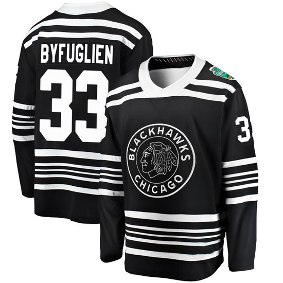 Fanatics Branded Dustin Byfuglien Chicago Blackhawks Youth 2019 Winter Classic Breakaway Jersey - Black