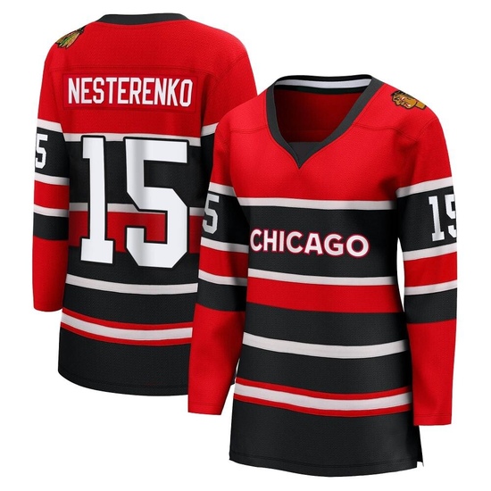 Fanatics Branded Eric Nesterenko Chicago Blackhawks Women's Breakaway Special Edition 2.0 Jersey - Red