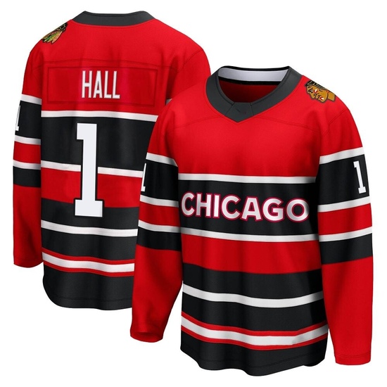 Fanatics Branded Glenn Hall Chicago Blackhawks Breakaway Special Edition 2.0 Jersey - Red