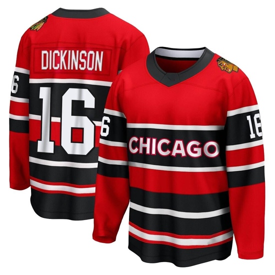 Fanatics Branded Jason Dickinson Chicago Blackhawks Youth Breakaway Special Edition 2.0 Jersey - Red