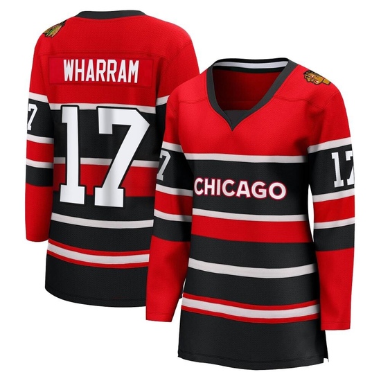 Fanatics Branded Kenny Wharram Chicago Blackhawks Women's Breakaway Special Edition 2.0 Jersey - Red