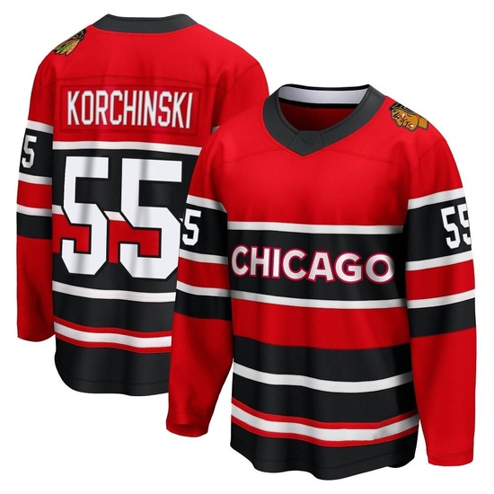Fanatics Branded Kevin Korchinski Chicago Blackhawks Youth Breakaway Special Edition 2.0 Jersey - Red