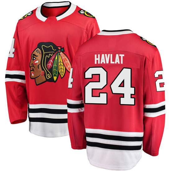 Fanatics Branded Martin Havlat Chicago Blackhawks Breakaway Home Jersey - Red