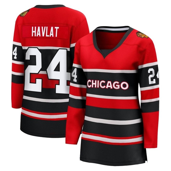 Fanatics Branded Martin Havlat Chicago Blackhawks Women's Breakaway Special Edition 2.0 Jersey - Red
