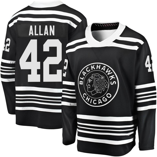 Fanatics Branded Nolan Allan Chicago Blackhawks Premier Breakaway Alternate 2019/20 Jersey - Black