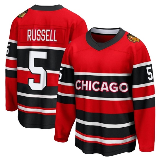 Fanatics Branded Phil Russell Chicago Blackhawks Breakaway Special Edition 2.0 Jersey - Red