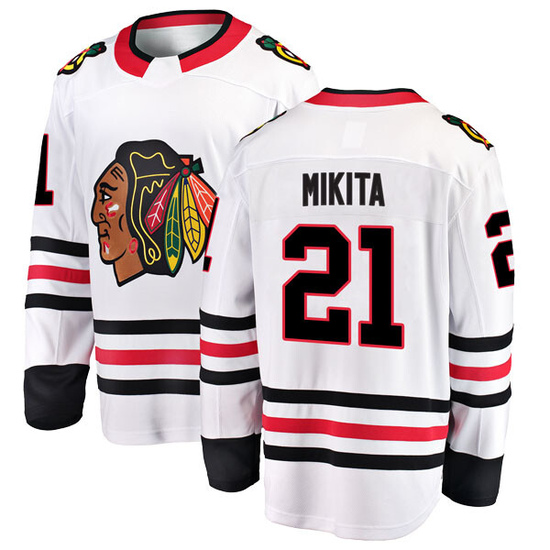 Fanatics Branded Stan Mikita Chicago Blackhawks Breakaway Away Jersey - White