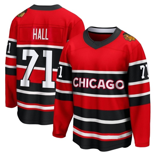 Fanatics Branded Taylor Hall Chicago Blackhawks Youth Breakaway Special Edition 2.0 Jersey - Red