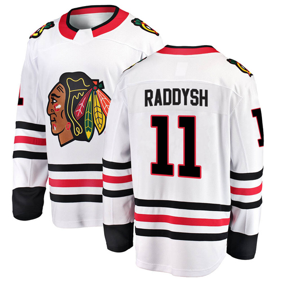 Fanatics Branded Taylor Raddysh Chicago Blackhawks Breakaway Away Jersey - White