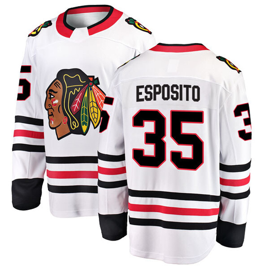 Fanatics Branded Tony Esposito Chicago Blackhawks Breakaway Away Jersey - White