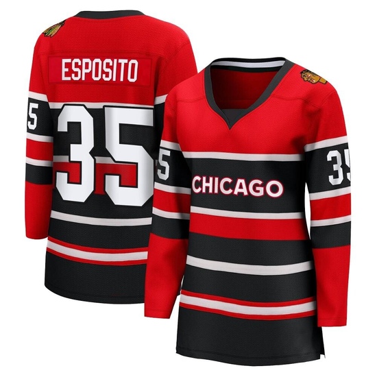 Fanatics Branded Tony Esposito Chicago Blackhawks Women's Breakaway Special Edition 2.0 Jersey - Red
