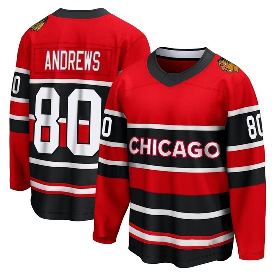 Fanatics Branded Zach Andrews Chicago Blackhawks Youth Breakaway Special Edition 2.0 Jersey - Red